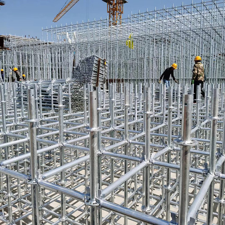 盘扣脚手架施工