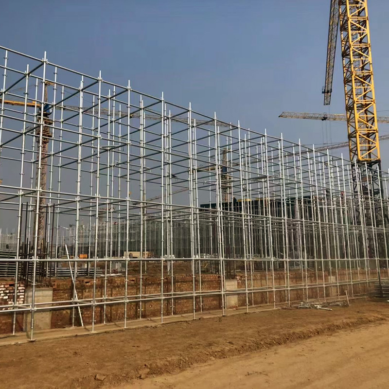 盘扣脚手架施工